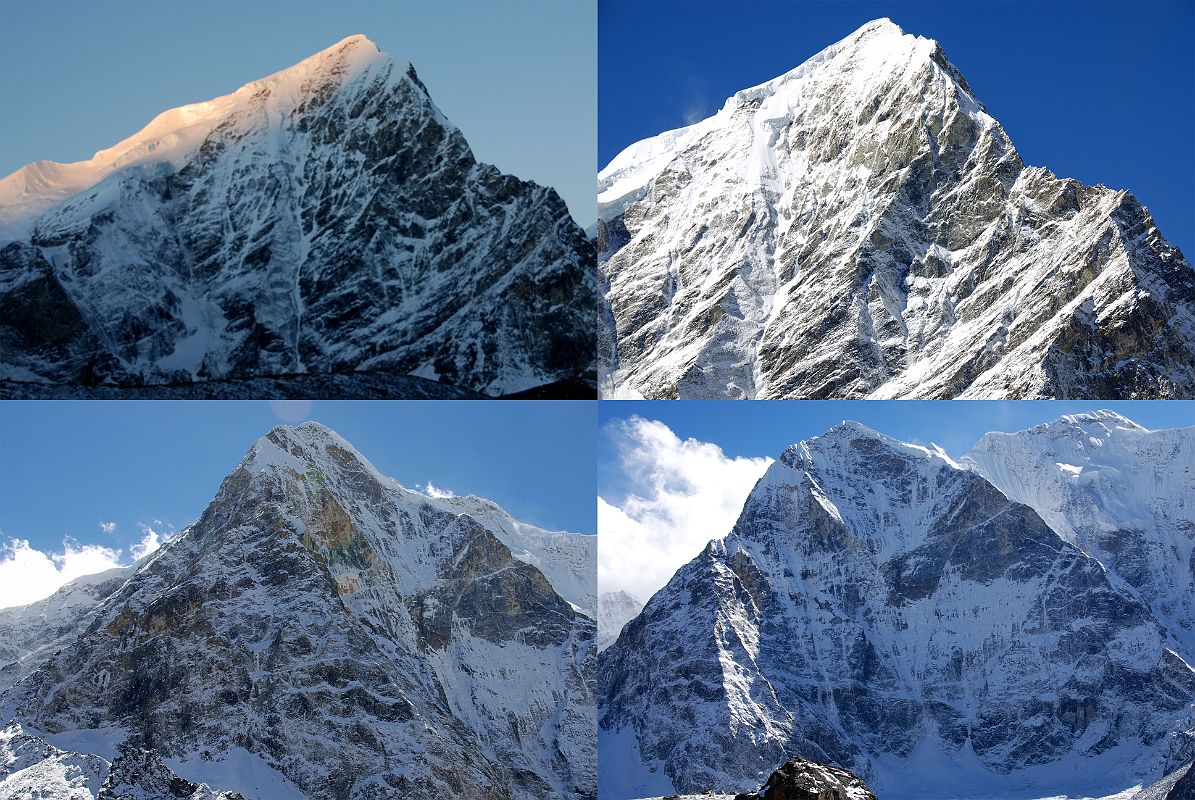 36 Different Views Of Eiger Peak On The Trek To Shishapangma Southwest Advanced Base Camp As you continue to trek past Shingdip the view of Eiger Peak changes to look like the Eiger after which it is named.